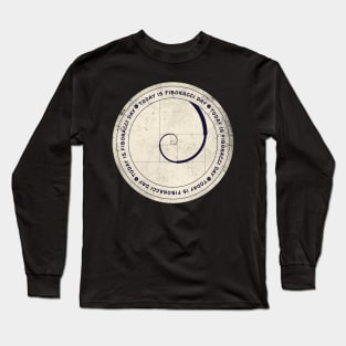 Today is Fibonacci Day Badge Long Sleeve T-Shirt